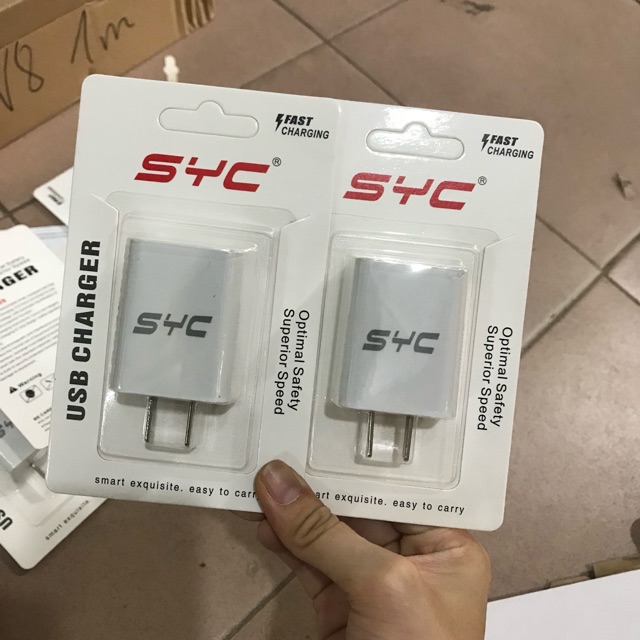 Củ sạc SYC chuẩn dòng 2A