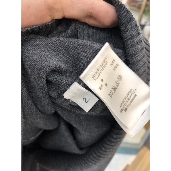 ⚜[Nguyên Bản]Áo len THOM BROWN.E MEDIUM GREY CASHMERE 4-BAR CREW cao cấp, Áo len dệt lỗ kim high quality