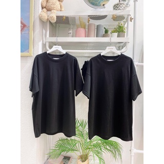 ( GIÁ ĐAX GIẢM ) THUN CỔ TRÒN BLANK TEE - ĐEN
