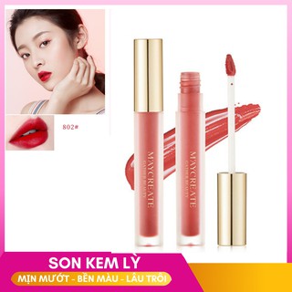 [Mẫu mới] Son kem lì Maycreate Lip Gloss Nội Địa - SM012