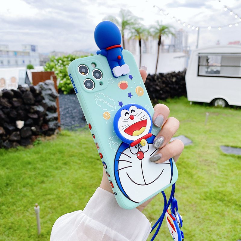 P50  Ốp Điện Thoại Doraemon Cho Samsung Galaxy A20 A205 M10S A30 A305 A21S A315F A50 A30S A51 M40S A52 A71 A72 5g 4g