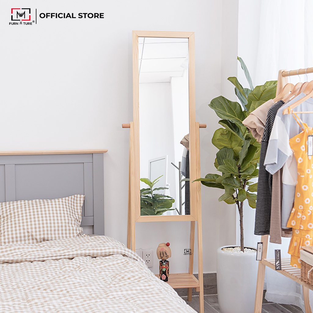 Gương kệ chữ a soi toàn thân di động nhiều màu - MW FURNITURE - Nội thất phòng ngủ