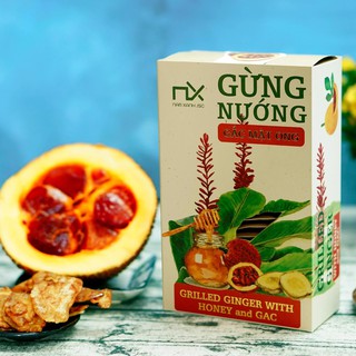 Gừng nướng gấc mật ong Nam Xanh (120g)