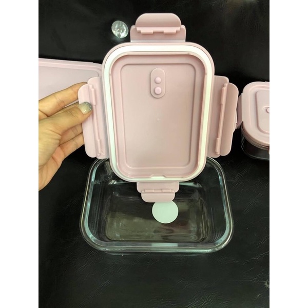 set 4 hộp thuỷ tinh 640ml | BigBuy360 - bigbuy360.vn