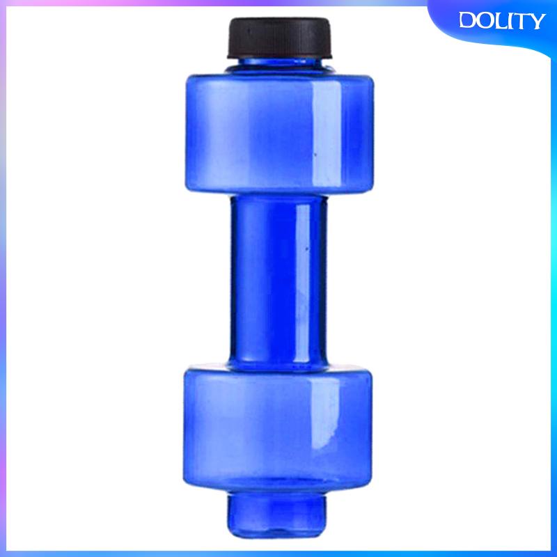 Bình Nước Hình Quả Tạ 550ml Màu Đen