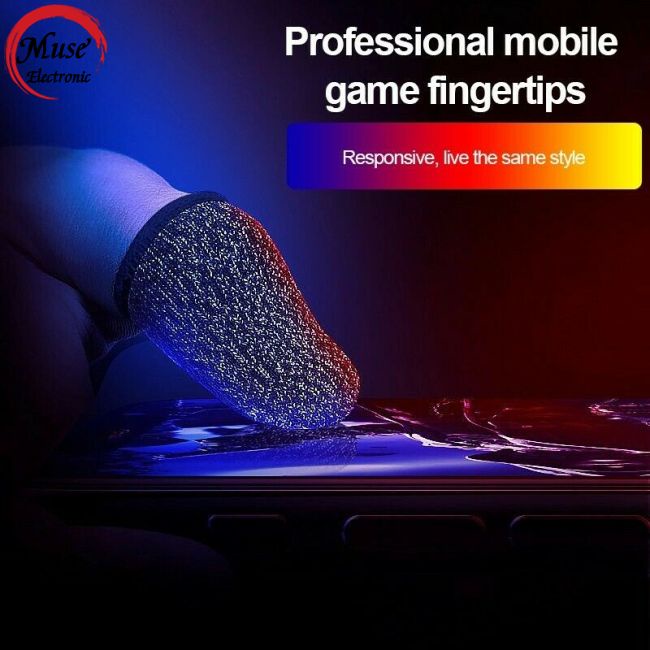 1 Cặp Bọc Ngón Tay Chơi Game Pubg Siêu Mỏng Thoáng Khí