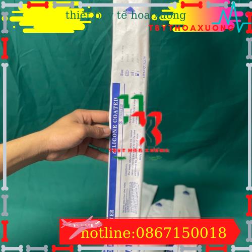 HỘP 10 DÂY THÔNG TIỂU 2 NHÁNH FOLEY GREETMED 12Fr, 14Fr, 16Fr, 18Fr, 20Fr, 22Fr