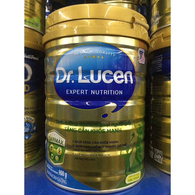 SỮA NUTIFOOD DR LUCEN GAIN MAX DÀNH CHO NGƯỜI GẦY 900g