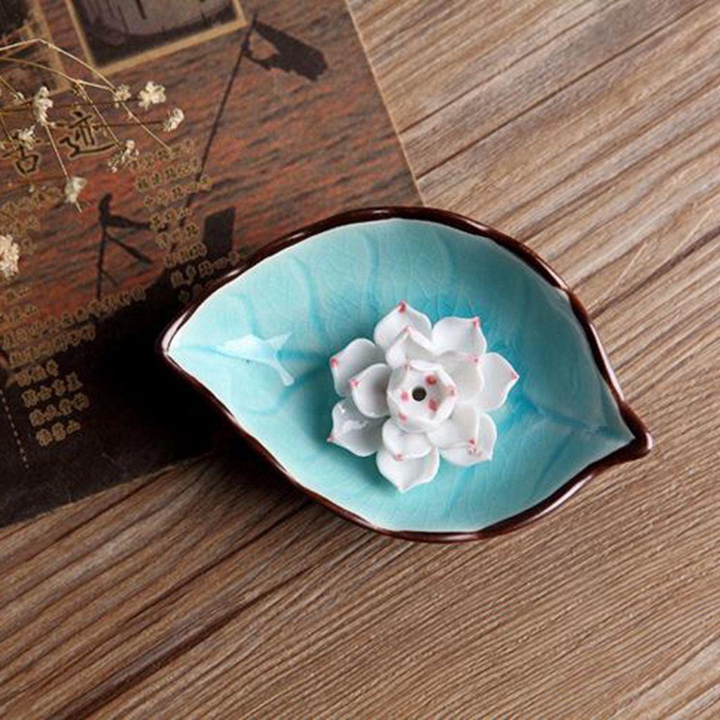 Giá Đỡ Nhang Hình Chiếc Lá Đa Năng Tiện Dụng
