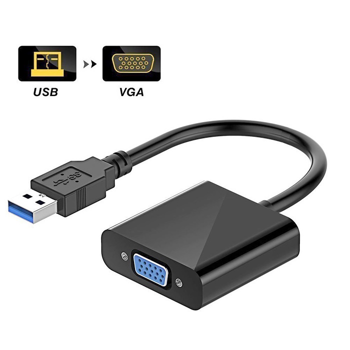 Cáp Chuyển Đổi Usb 3.0 Sang Vga Full Hd 1080