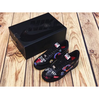 Giày Air Force 1 x Sup nam nữ da cao cấp bền nhẹ êm thời trang cá tính