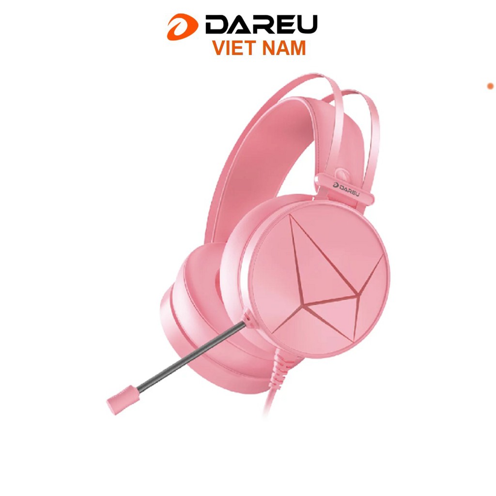 Tai nghe Dareu EH722s Queen Pink Hồng 7.1 giả lập- Phiên bản đặc biệt