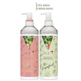 Dầu gội xả bưởi valert grapefruit chống rụng kích mọc tóc 850ml