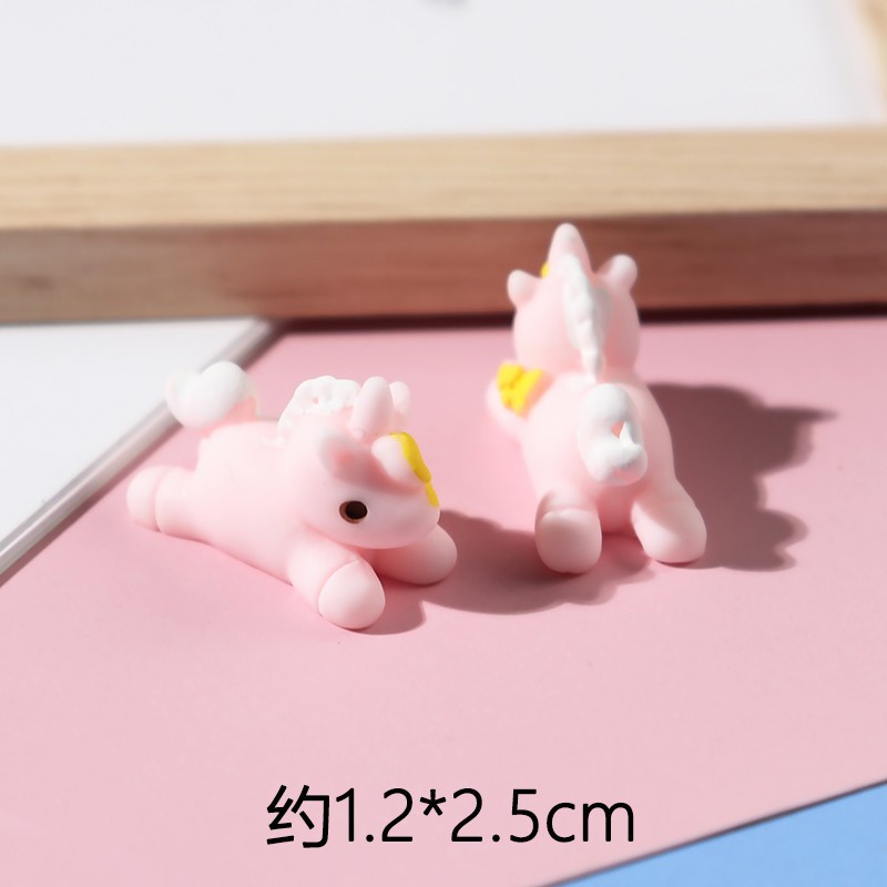 con kỳ lân Resin phụ kiện dép Crocs charm DIY khóa giày crocs jibbitz Nhựa trang sức Phụ kiện trang trí giày crocs nút trang trí điện thoại di động Nắp đậy / Khung ảnh / Cốc nước / Túi Nguyên liệu làm phụ kiện handmade sáng tạo