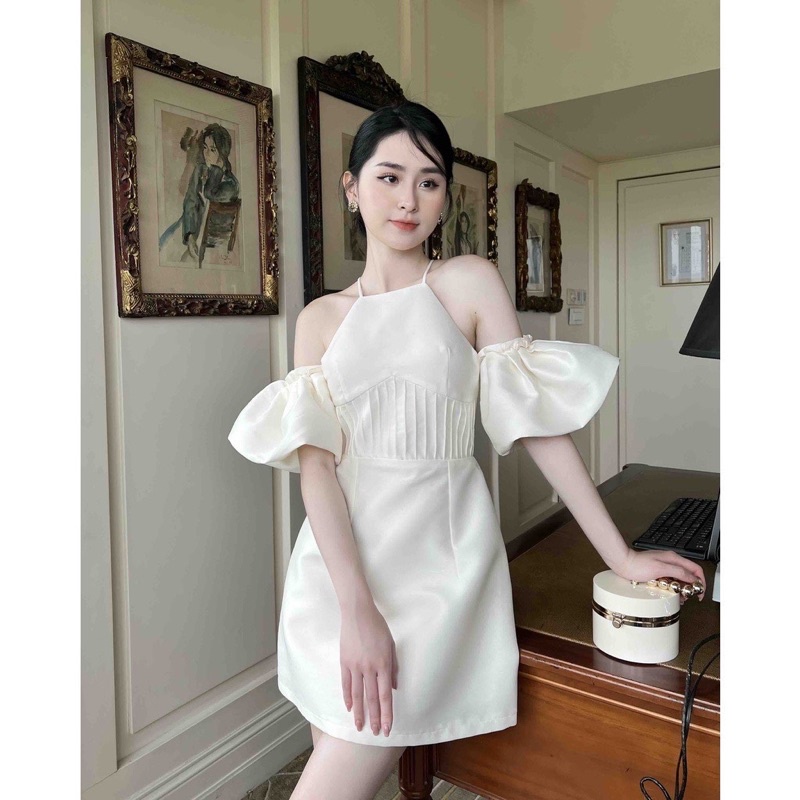 Đầm tay bèo đi tiệc sang chảnh