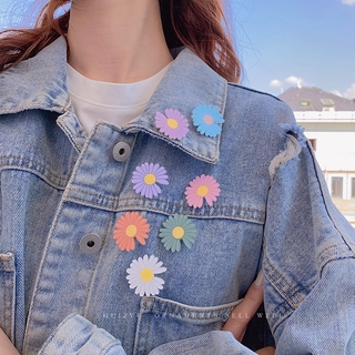 Ghim cài hình nhân vật hoạt hình dễ thương phong cách Hàn Quốc trang trí túi xách cho trẻ