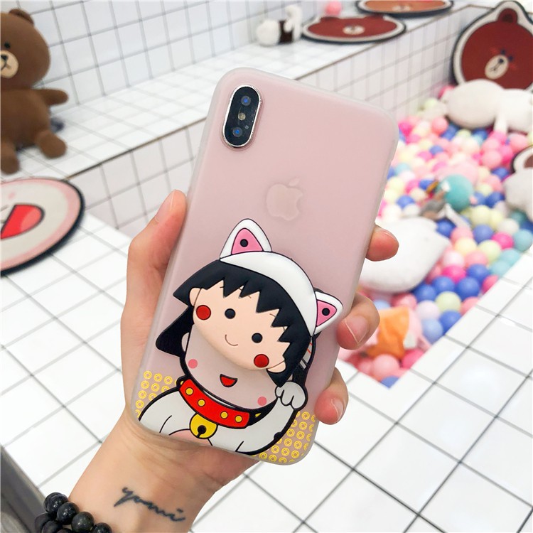 Ốp Lưng Iphone Shin, Maruco - Cho Iphone 6 6s 6Plus 6sPlus 7Plus 8Plus X - (Tặng kèm giá đỡ) | BigBuy360 - bigbuy360.vn