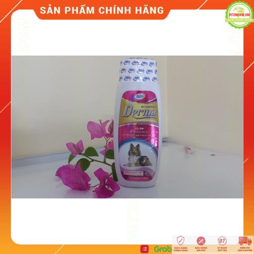 Sữa tắm cho chó mèo Bio Derma 150ml|450ml|500ml 🎀 FREESHIP 20K 🎀 trị ghẻ do Sarcoptes | Demodex | bọ chét | PetZoneHCM