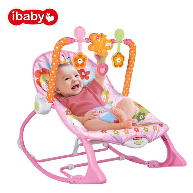 Ghế Rung Nhún, Bập Bênh Cao Cấp Cho Bé Có Nhạc Hubaby