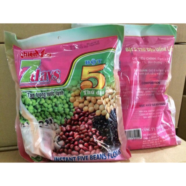 BỘT 5 THỨ ĐẬU 7DAYS Có Đường 400g Thiên Ưng. | BigBuy360 - bigbuy360.vn