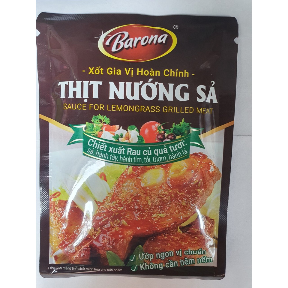 Xốt Thịt Nướng Sả Barona