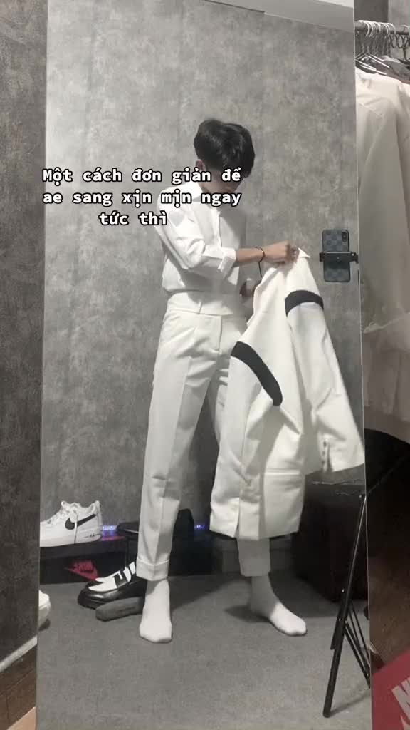 Áo Khoác Nam Kiểu Blazer Phối Màu Sanminhchau Áo Blazer Nam Phối Màu Vạt Tròn Phong Cách Hàn Quốc Ad011 | BigBuy360 - bigbuy360.vn