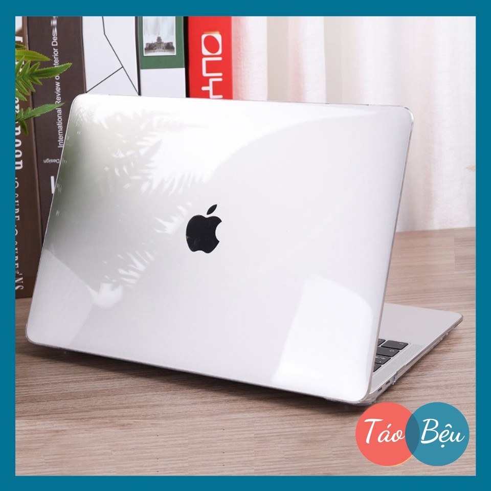 [4 IN 1] Case Macbook, Ốp Macbook Trong Suốt (Tặng Nút Chống Bụi, Kẹp Chống Gẫy Sạc)