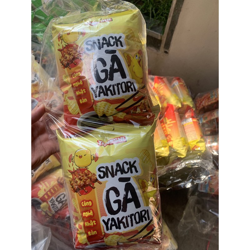 Bim bim Snack Gà Yakitori gói 40g/gói Công Nghệ Nhật Bản Siêu Hot Hàng Hiếm Siêu Ngon