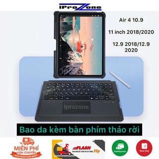Bao da Magic Keyboard TouchPad cho Ipad Air 4 10.9 11 inch 2018 2020 12.9 2018 2020 thumbnail