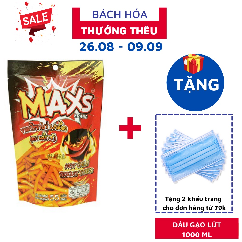 Bim bim MAXs Thái lan cực ngon 55g
