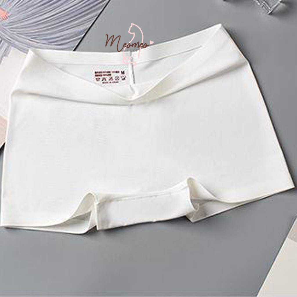 Quần Lót Đùi Nữ Không Viền - Quần Chíp Đùi Mặc Trong Váy Chất Cotton Lụa Kháng Khuẩn Siêu Mỏng Siêu Mịn [BINO] | BigBuy360 - bigbuy360.vn