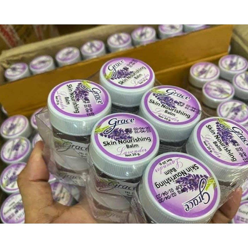 Dầu Cù Là Giúp Ngủ Ngon, Thư Giãn GRACE Skin Nourishing Balm Lavender