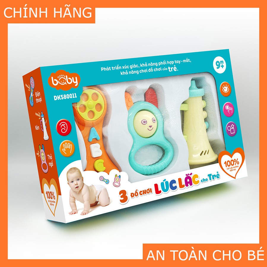 Bộ Đồ Chơi DUKA: Lúc Lắc Cho Trẻ: 3 Món