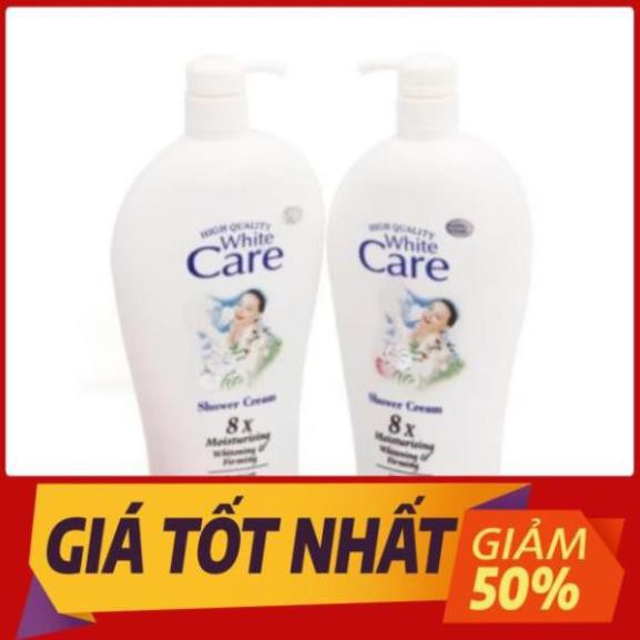 [ HÀNG CHÍNH HÃNG ]Sữa tắm dê White Care trắng mịn 1200ml - Sữa tắm Thái Lan chính hãng.