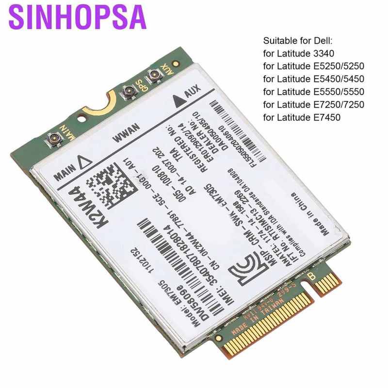 Mô Đun Mạng Không Dây Sinhopsa Em7305 4g M2 Ngff Lte Wwan Card 52pin Cho Dell Dw5809E Sierra | BigBuy360 - bigbuy360.vn
