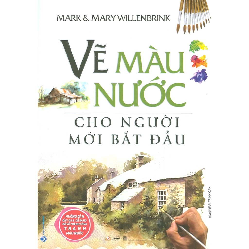 Sách - Vẽ Màu Nước Cho Người Mới Bắt Đầu