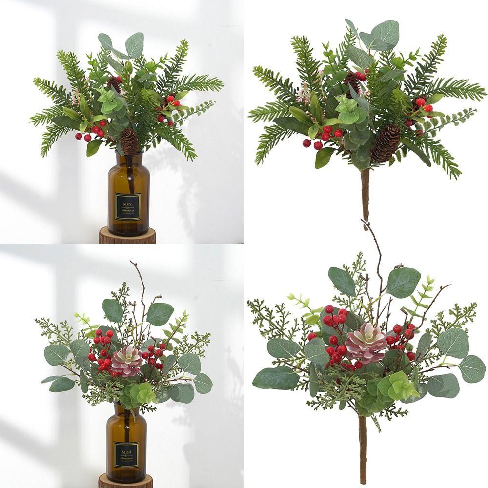 Cành Khuynh Diệp Nhân Tạo Trang Trí Giáng Sinh