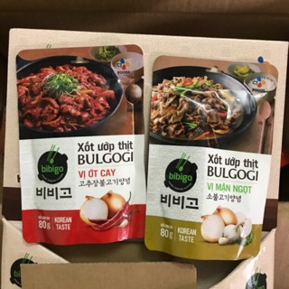 Xốt Ướp Thịt BULGOGI- Bibigo Date T7/2020