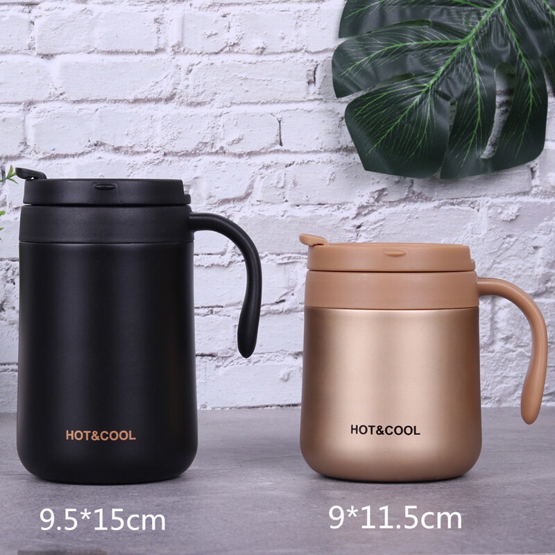 Cốc giữ nhiệt ca đựng trà cafe 350ml - Ly giữ nhiệt hút chân không coffee 350ml hot & cool