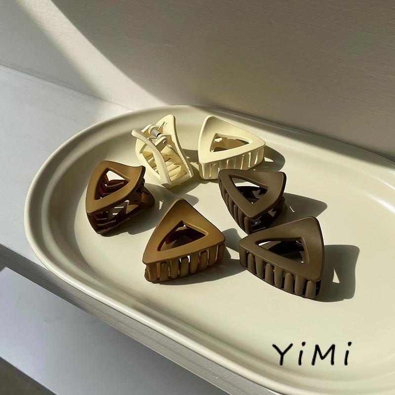 Kẹp tóc đuôi ngựa hình tam giác ba chiều phong cách hàn quốc thời trang cỡ nhỏ cá tính