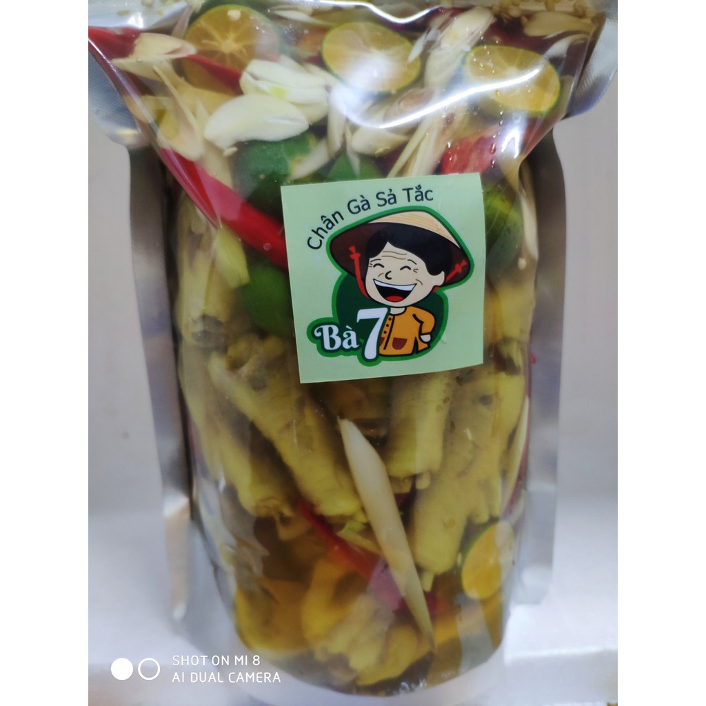 Chân Gà Sả Tắc 1,5kg 10chân lớn