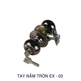 Khóa tay nắm tròn EX 03 - KHÓA CỬA HUY HOÀNG