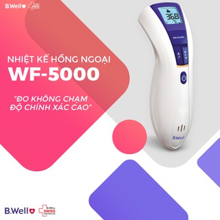 Nhiệt kế hồng ngoại đa năng B.WELL WF-5000 - Nhập khẩu chính hãng - Bảo hành 2 năm (1 đổi 1)