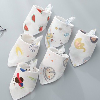 Yếm xô tam giác 4 lớp cúc bấm cho bé