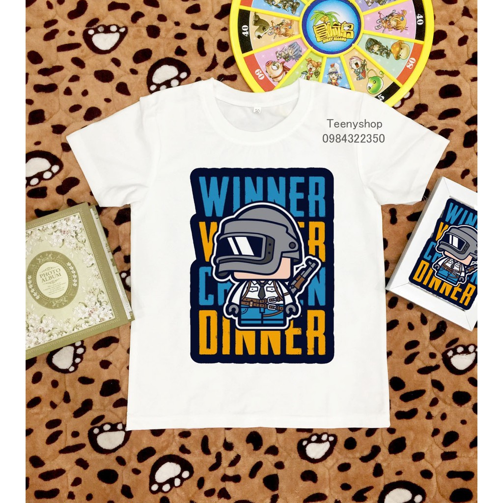 áo thun PUBG Mobile Battlegrounds nhiều mẫu