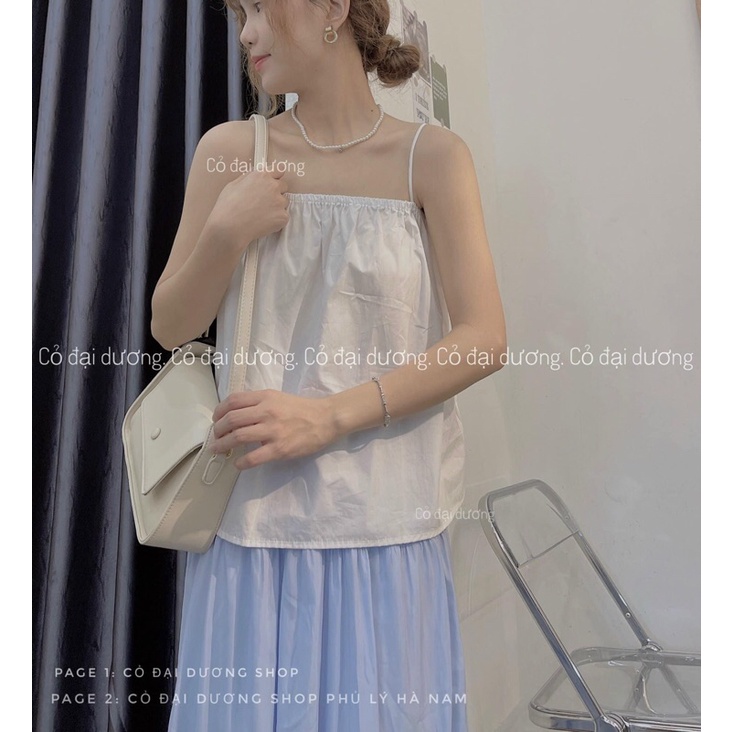 áo dây trơn bo chun 1147