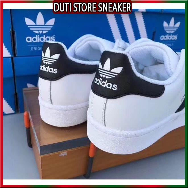GIày superstar mũi sò màu trắng sọc đen, giày thể thao adidas nam nữ cao cấp sezi 36_43