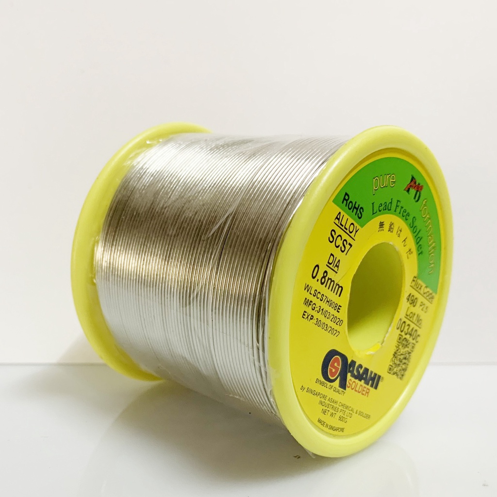 Chì hàn dây ASAHI 0.5kg Leadfree - 1688s.vn