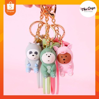 Móc khóa gấu WE BARE BEARS