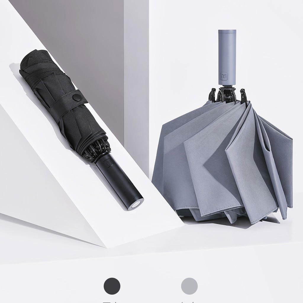 ✅[2020] Ô gấp ngược Xiaomi 90Point, ô dù tự động tích hợp đèn LED ban đêm, Chống tia UV